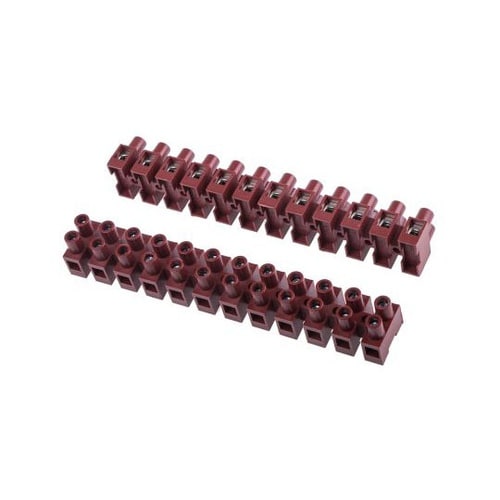 中継用端子台 12極 15mm ピッチ