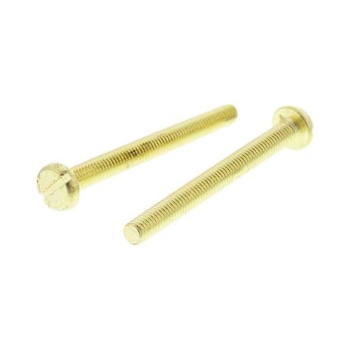 なべ形 小ねじ M5 50mm 真鍮 1