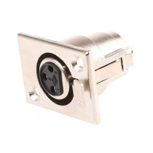 XLRコネクタ メス 3極 ストレート