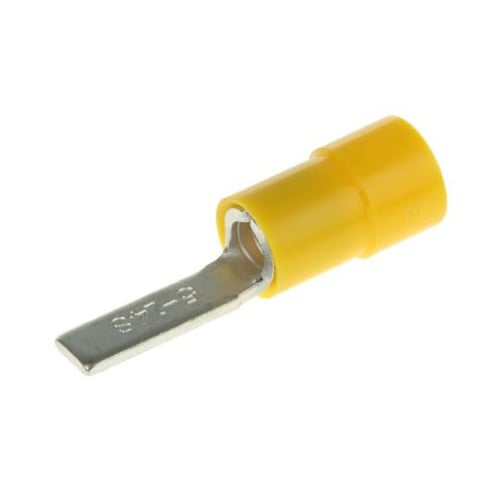 圧着ブレード端子 絶縁 刃長さ14mm