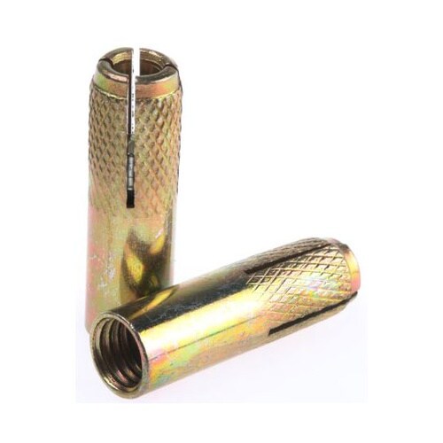 ドロップインアンカー 鋼 M10 取付穴