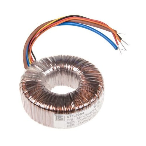 トロイダルトランス,1次:230V ac