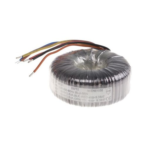 トロイダルトランス,1次:230V ac