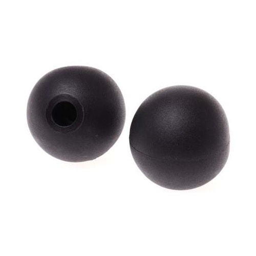 ノブ付ねじ ボール 直径:50mm 黒
