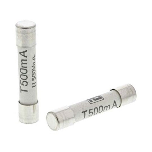 セラミック管ヒューズ 500mA (タイ
