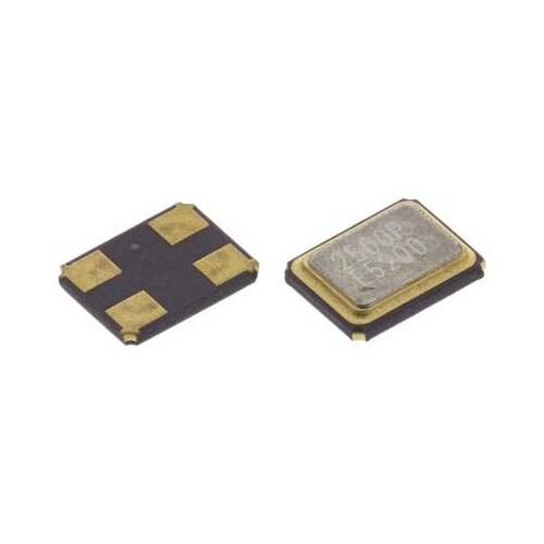 水晶振動子 25MHz 表面実装 4−p