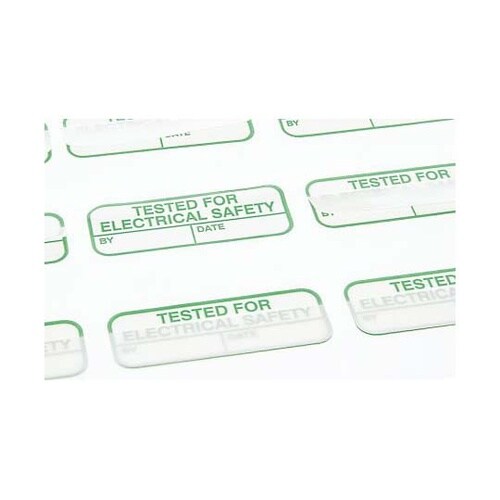 印刷済み緑ラベル 120枚入り 緑 白