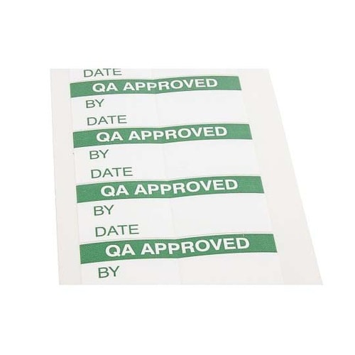 粘着剤付きラベル 140枚入り 緑 白