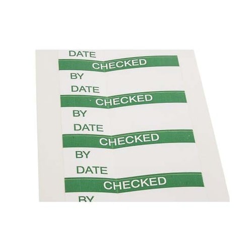 粘着剤付きラベル 140枚入り 緑 白