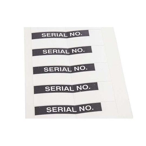 粘着剤付きラベル 180枚入り 黒 白