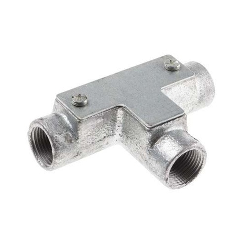 コンジット 検査ティー スチール 1袋(