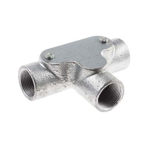 コンジット 検査ティー スチール 1袋(