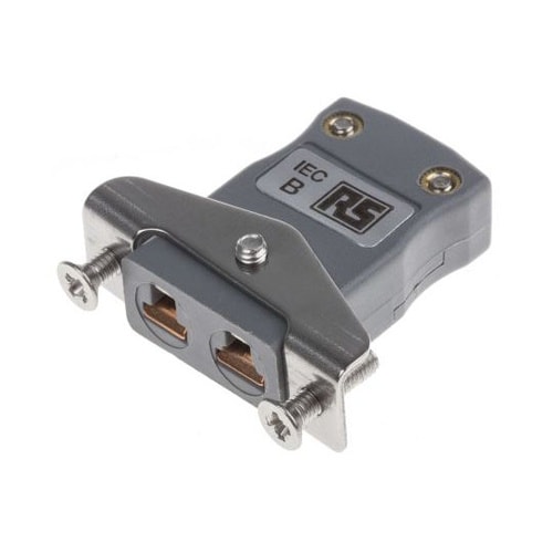 熱電対コネクタ ミニチュアパネル取り付け