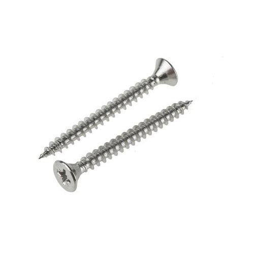 木ねじ, 50mm Length 皿頭,