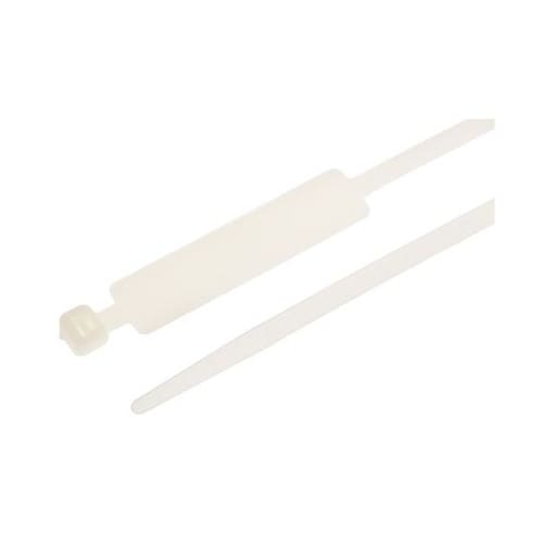 ケーブルマーカー 白 1袋(100個入)