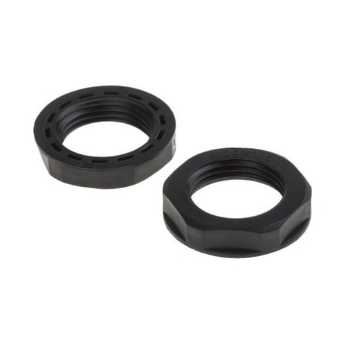 ケーブルグランドロックナット,材質:ナイ