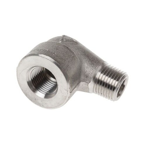 ステンレススチール製ねじ込み型継手 エル