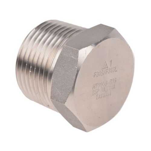 ステンレススチール製ねじ込み型継手 六角