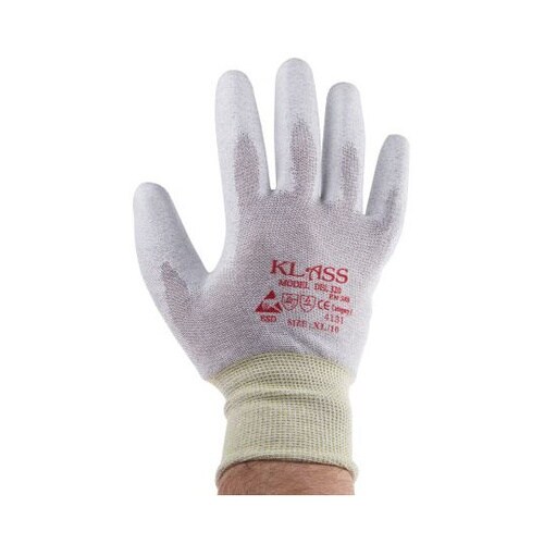 ナイロン手袋 特殊用途 グレイ 1袋(1