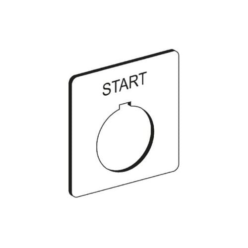 9001KN101WP 凡例プレート