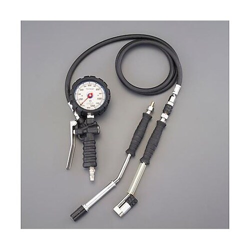120−1200kPa タイヤゲージ&チ