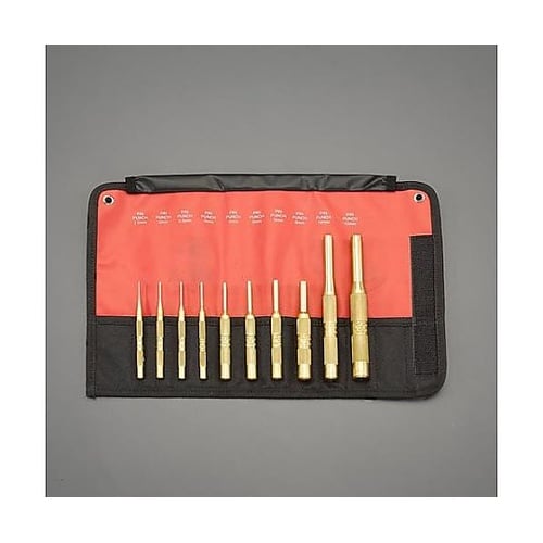 10本組 ピンポンチ(真鍮製) EA57