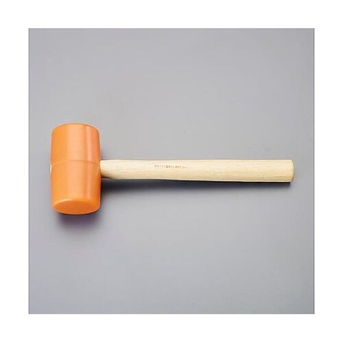 670g/70x370mm ゴムハンマー