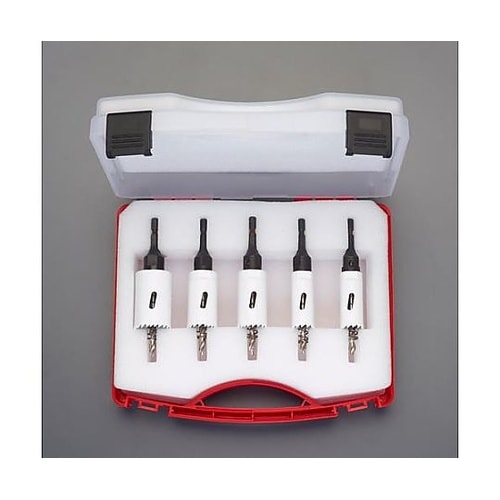 5本組 バイメタルホールソーセット(六角