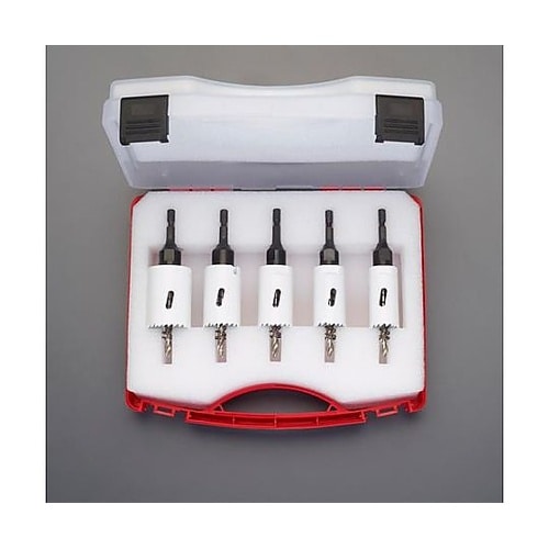 5本組 バイメタルホールソーセット(六角