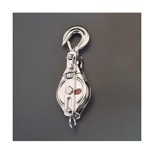 75mm/ 500kg フック型滑車(ス