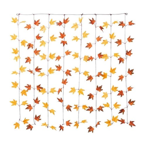 紅葉オータムカーテンガーランド 90cm