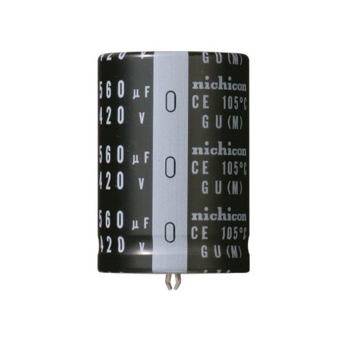 電解コンデンサ 120μF 400V d