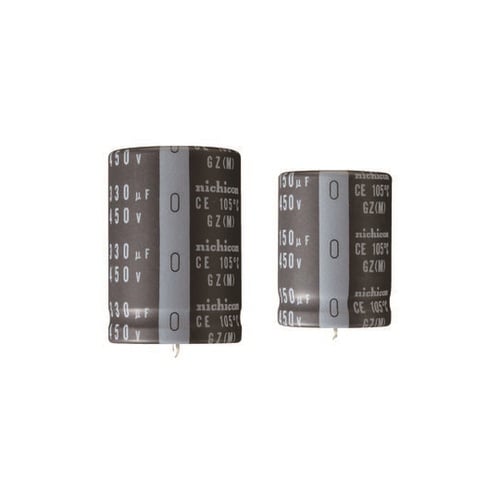 電解コンデンサ 120μF 450V d