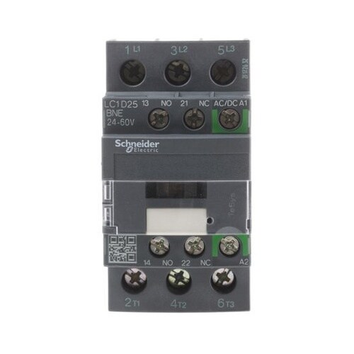 電磁接触器 24 V ac/dc 3極