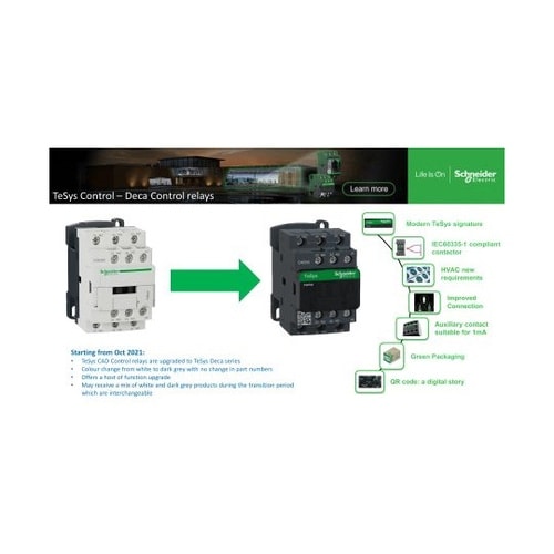 電磁接触器 220 V ac CAD32