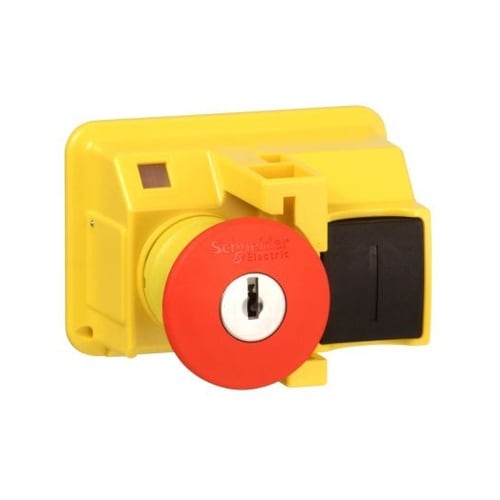 押ボタンヘッド GV2 キーリリース 赤