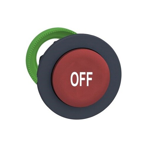 押ボタンヘッド ZB5 モーメンタリ 赤