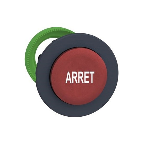 押ボタンヘッド ZB5 モーメンタリ 赤