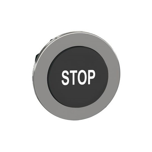 押ボタンヘッド ZB4 モーメンタリ 黒