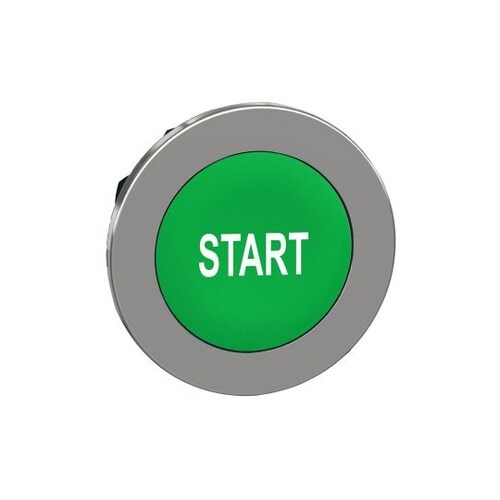 押ボタンヘッド ZB4 モーメンタリ 緑