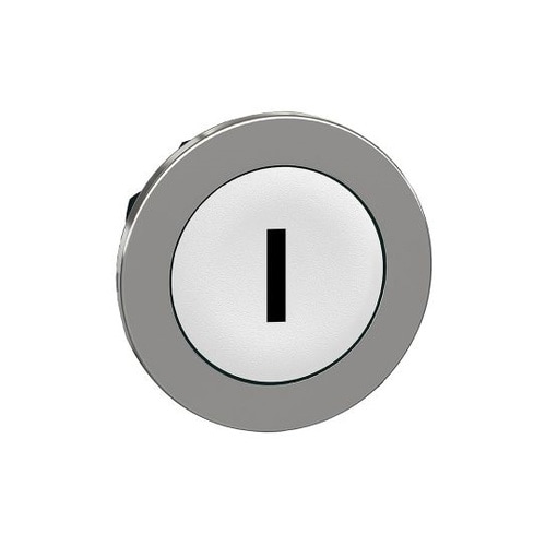 押ボタンヘッド ZB4 モーメンタリ 白