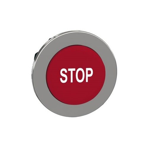 押ボタンヘッド ZB4 モーメンタリ 赤