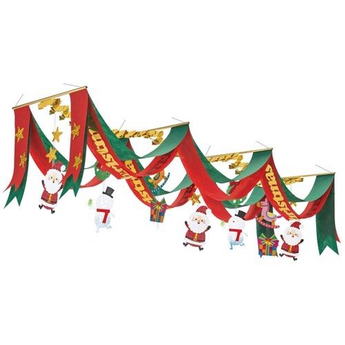 ワンダークリスマス3連ペナント 28−1