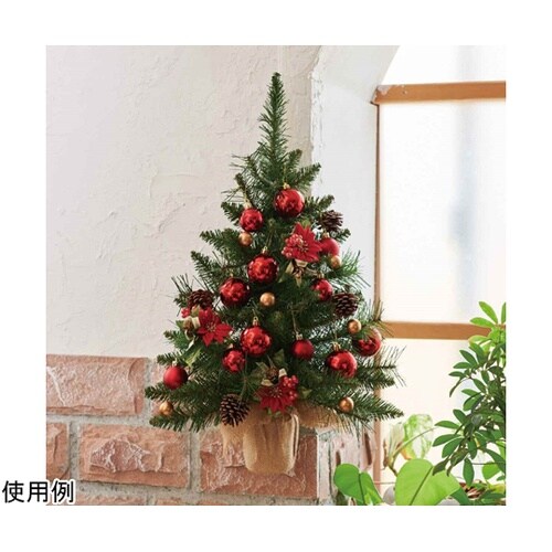 60cm壁掛けクリスマスツリーセット レ