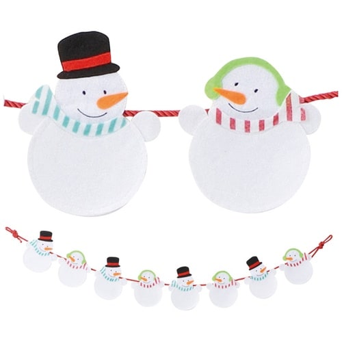 フェルトガーランド【クリスマス ディスプ