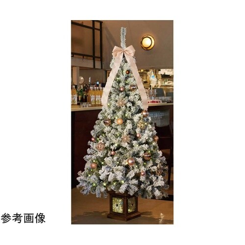 ポットライトホワイトクリスマスツリー ス