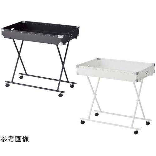 ファイバーワゴン黒 W90cm 61−7