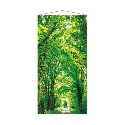タペストリー 新緑並木 90×180cm