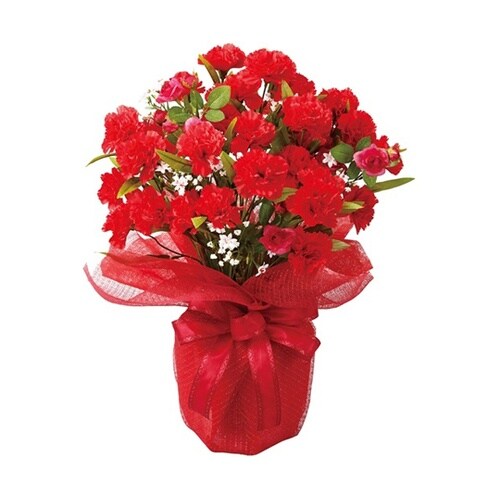 カーネーション 母の日アレンジ(造花)H