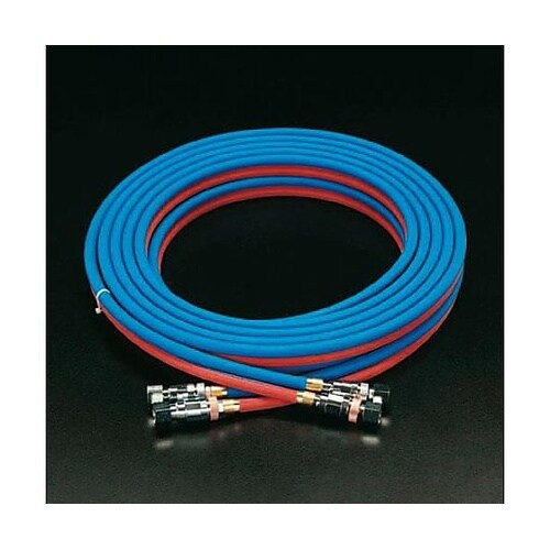 (5+5mm)x 5m カプラ付ツインホ